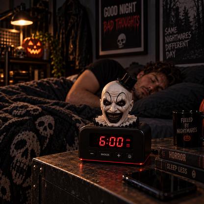 ART O'CLOCK™ Pop-Up Horror Alarm Clock